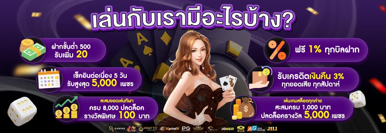 5 เกมสล็อตแตกง่าย ไม่มีขั้นต่ํา